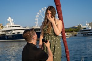 Pedida de mano en Barcelona